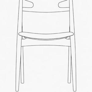 CH29P Savbukstolen af Hans J. Wegner